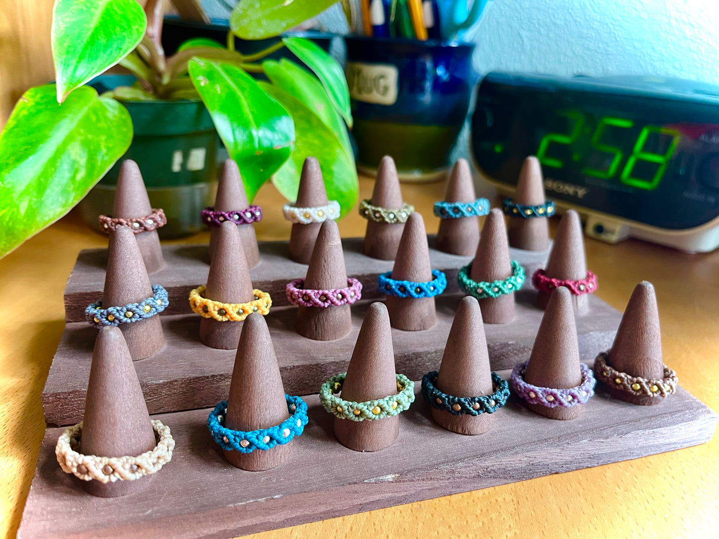 Daisy Chain Rings