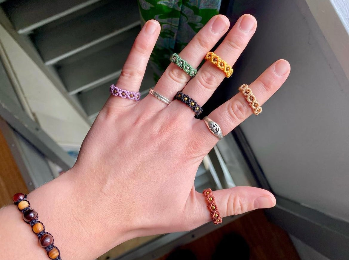 Daisy Chain Rings