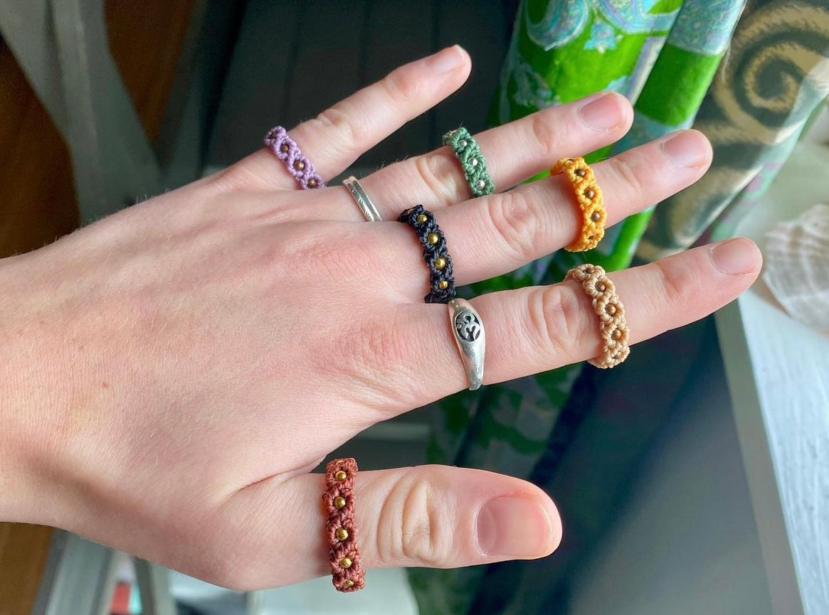 Daisy Chain Rings