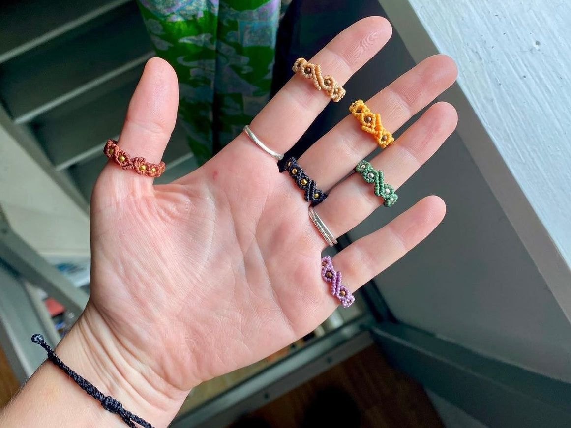 Daisy Chain Rings