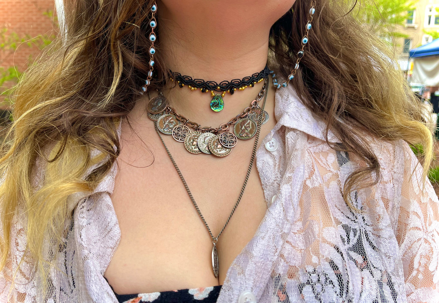 Goddess Teardrop Chokers