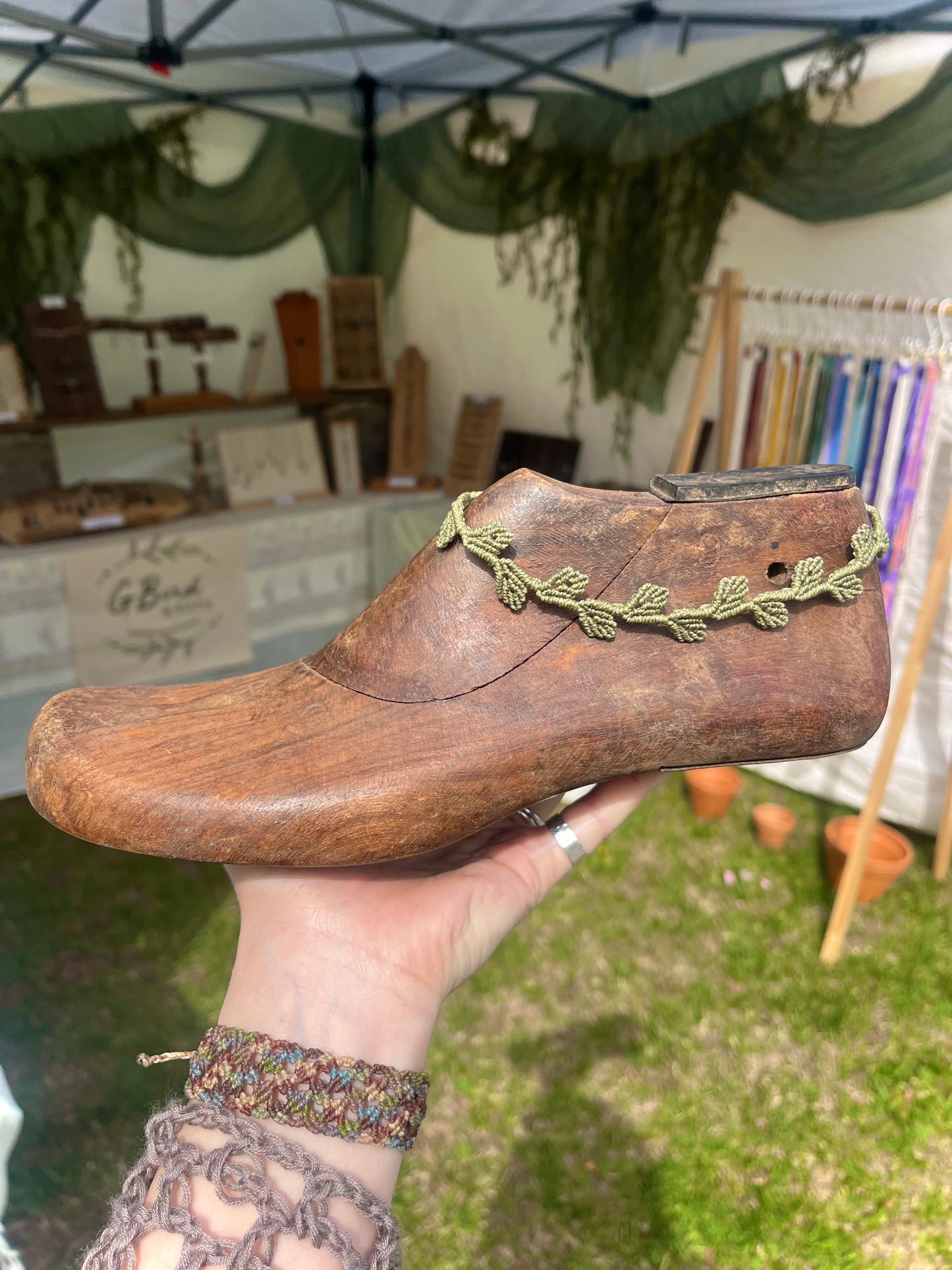 Foliage Anklet
