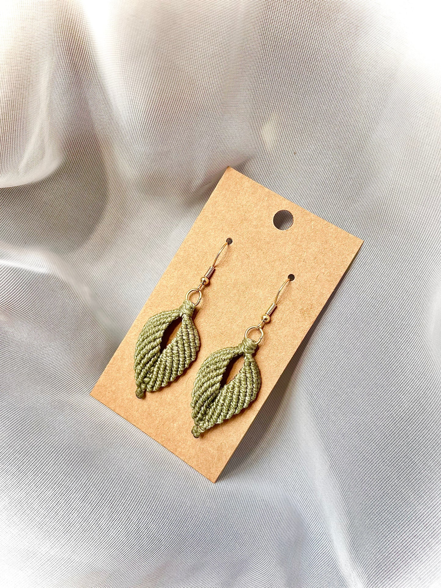 Leafy Earrings ( new color options! π )