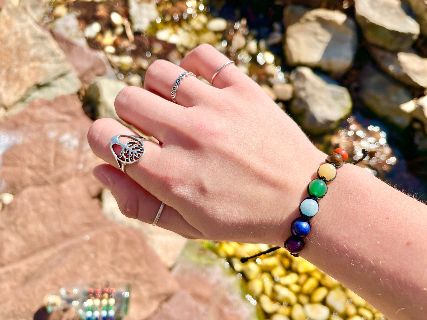Beaded Chakra Bracelets
