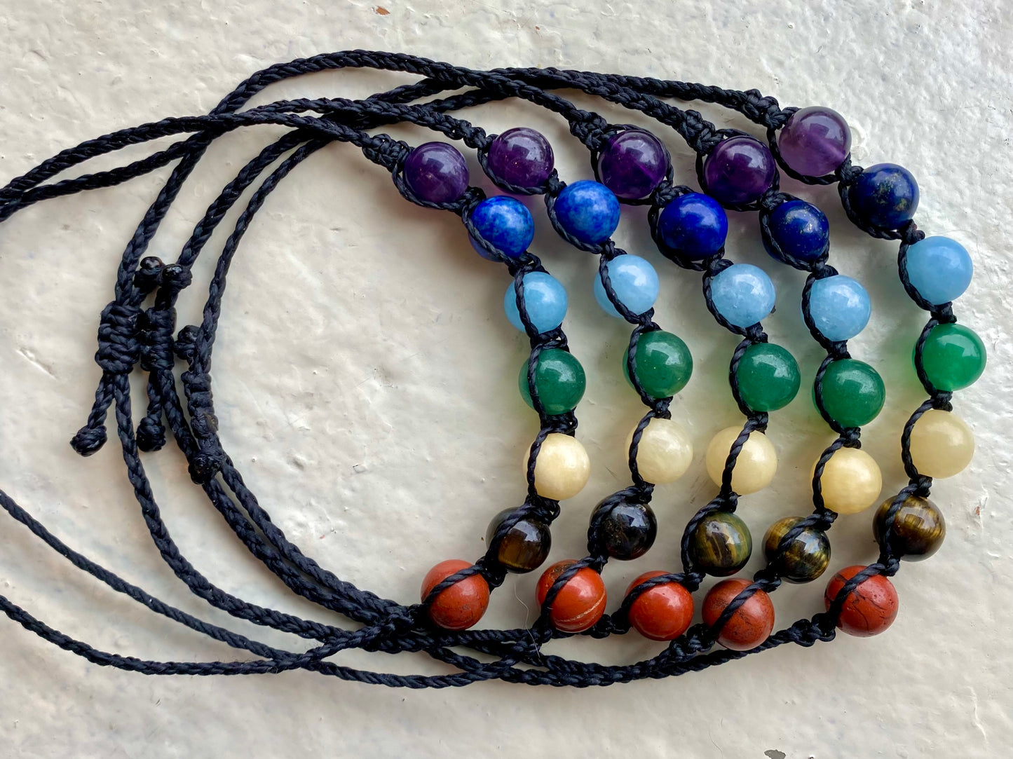 Beaded Chakra Bracelets