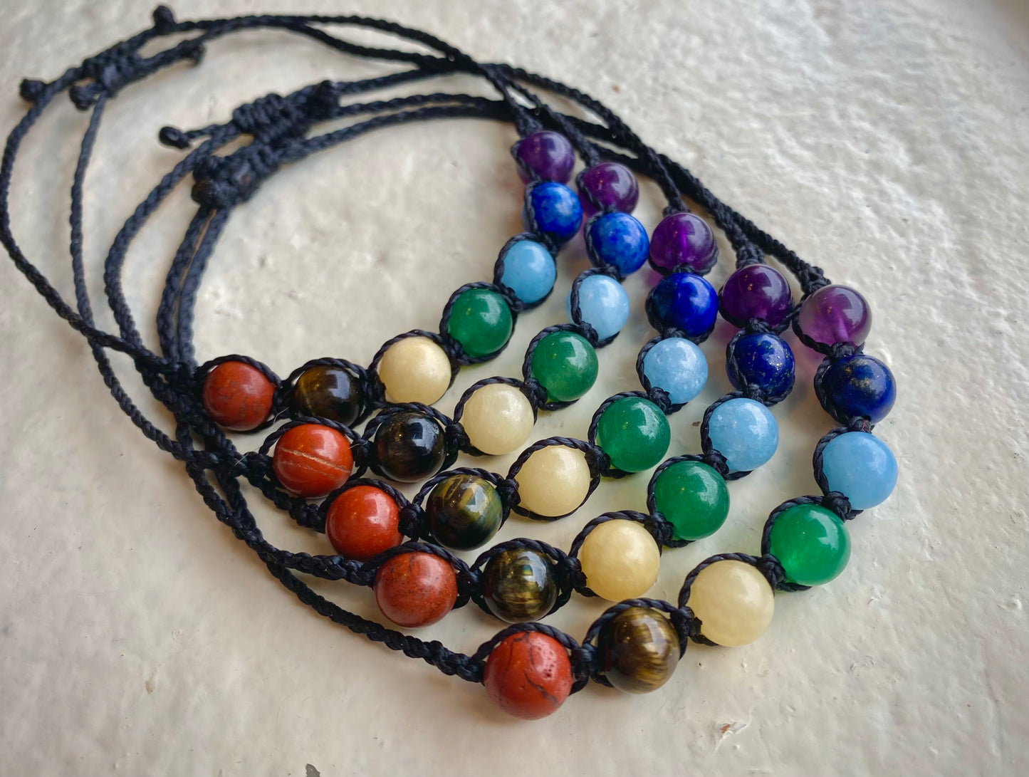 Beaded Chakra Bracelets