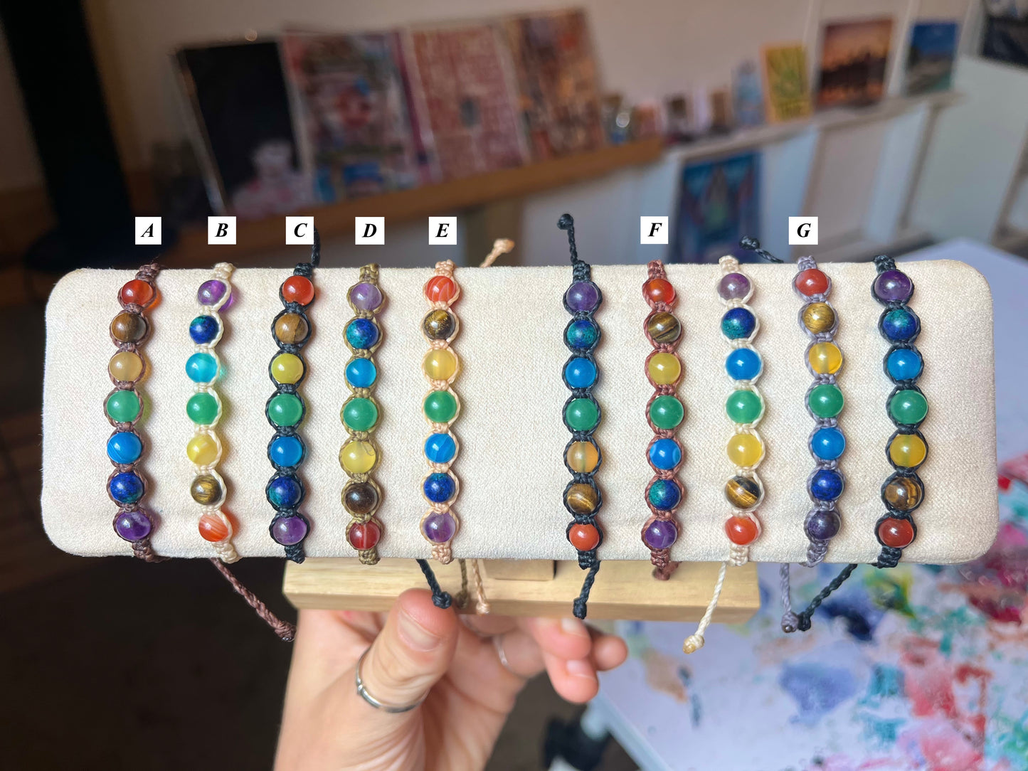 Beaded Chakra Bracelets