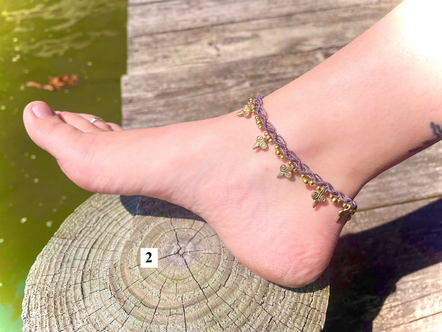Goddess Anklet ( new colors!! 🌈 )
