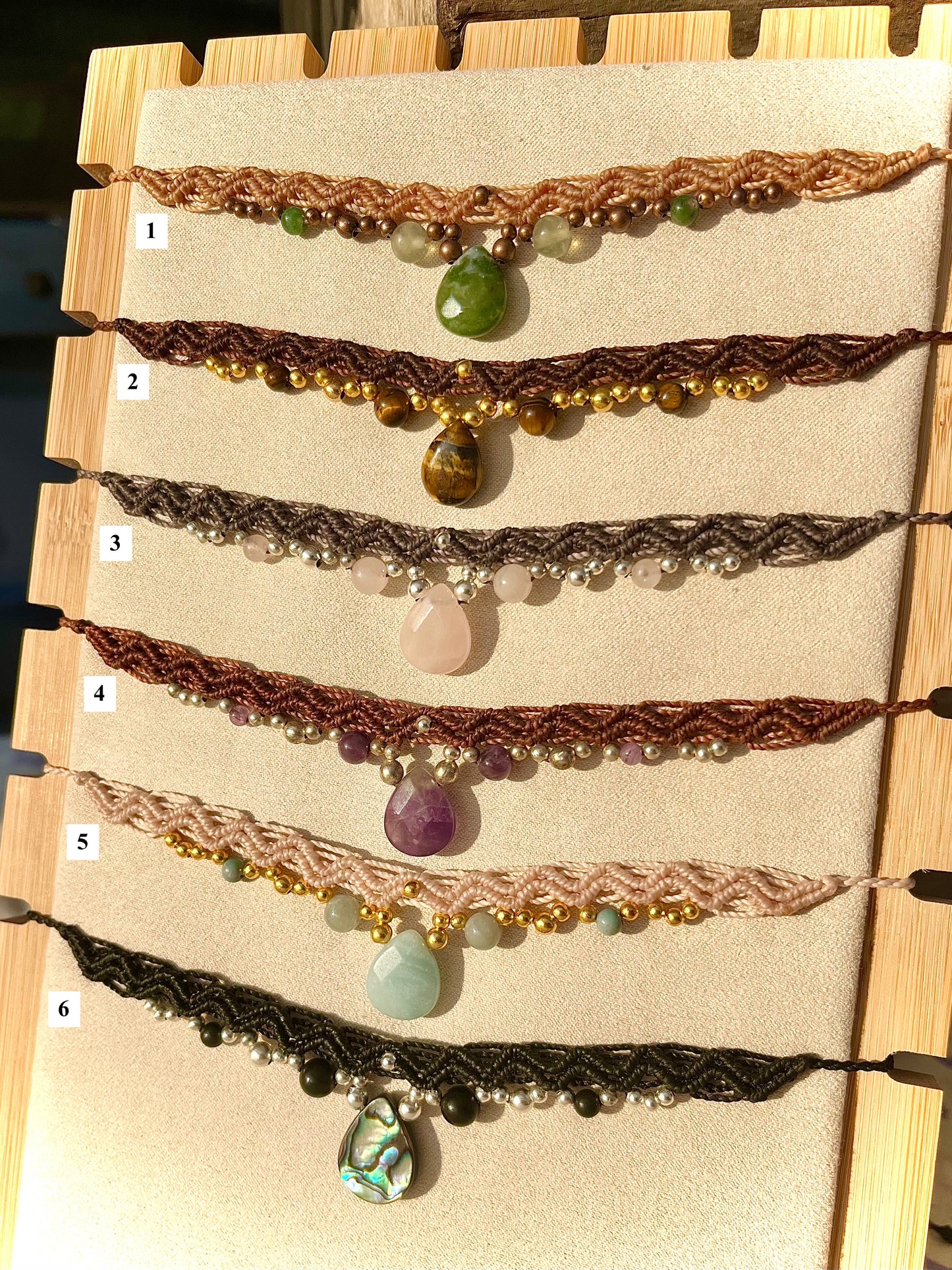 Goddess Teardrop Chokers