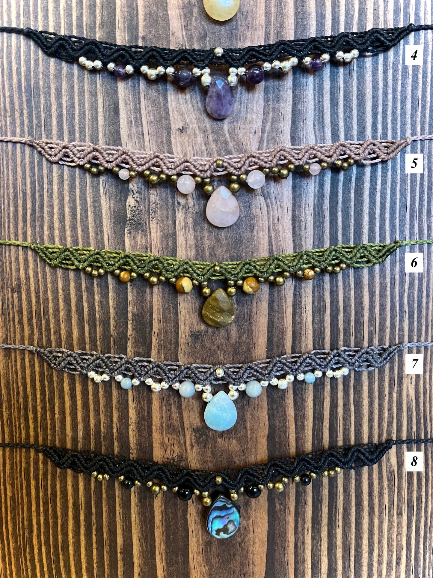 Goddess Teardrop Chokers