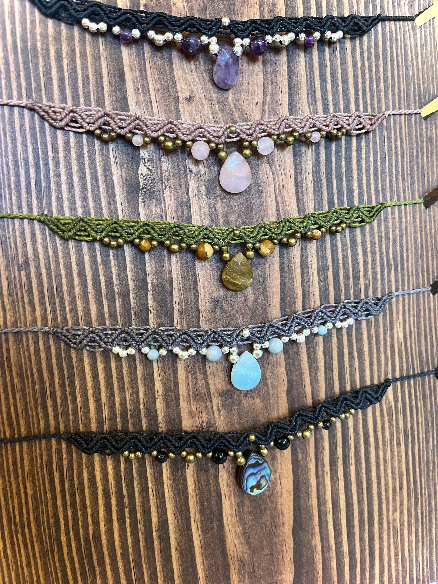 Goddess Teardrop Chokers