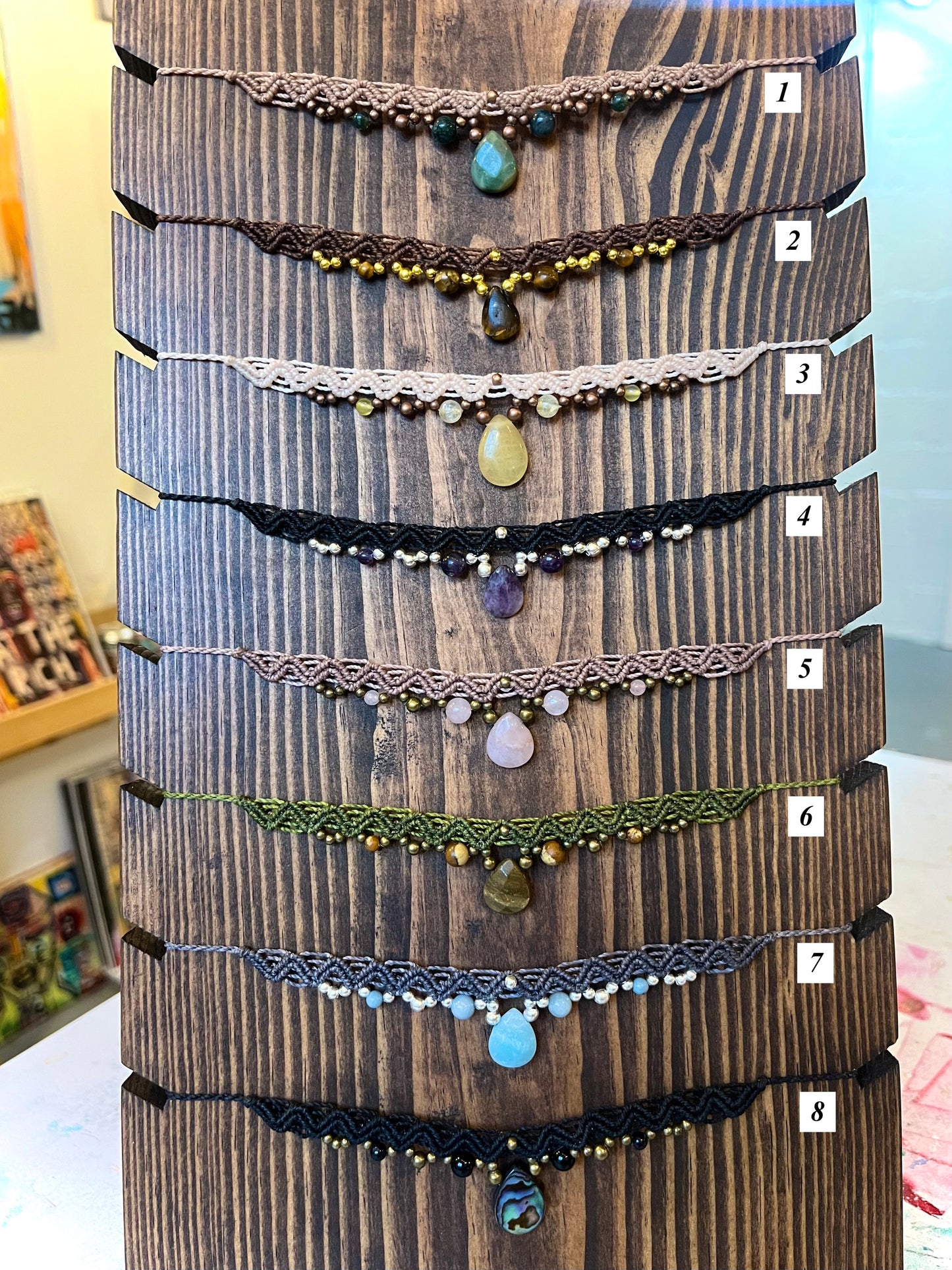 Goddess Teardrop Chokers