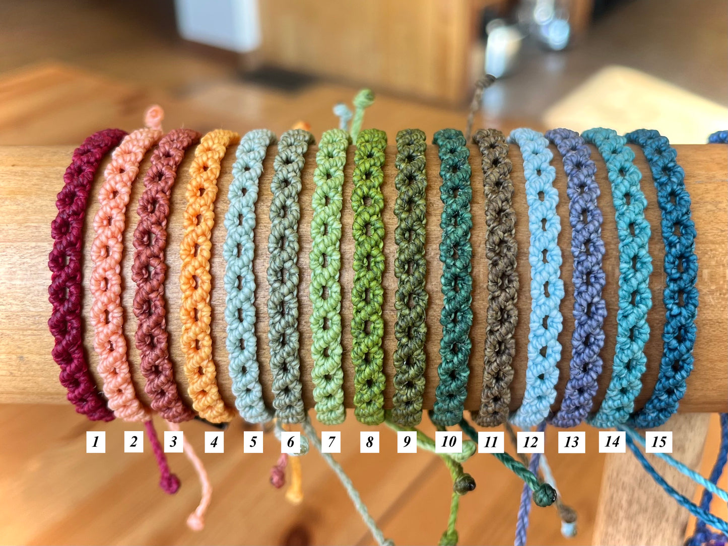 Daisy Chain Bracelets