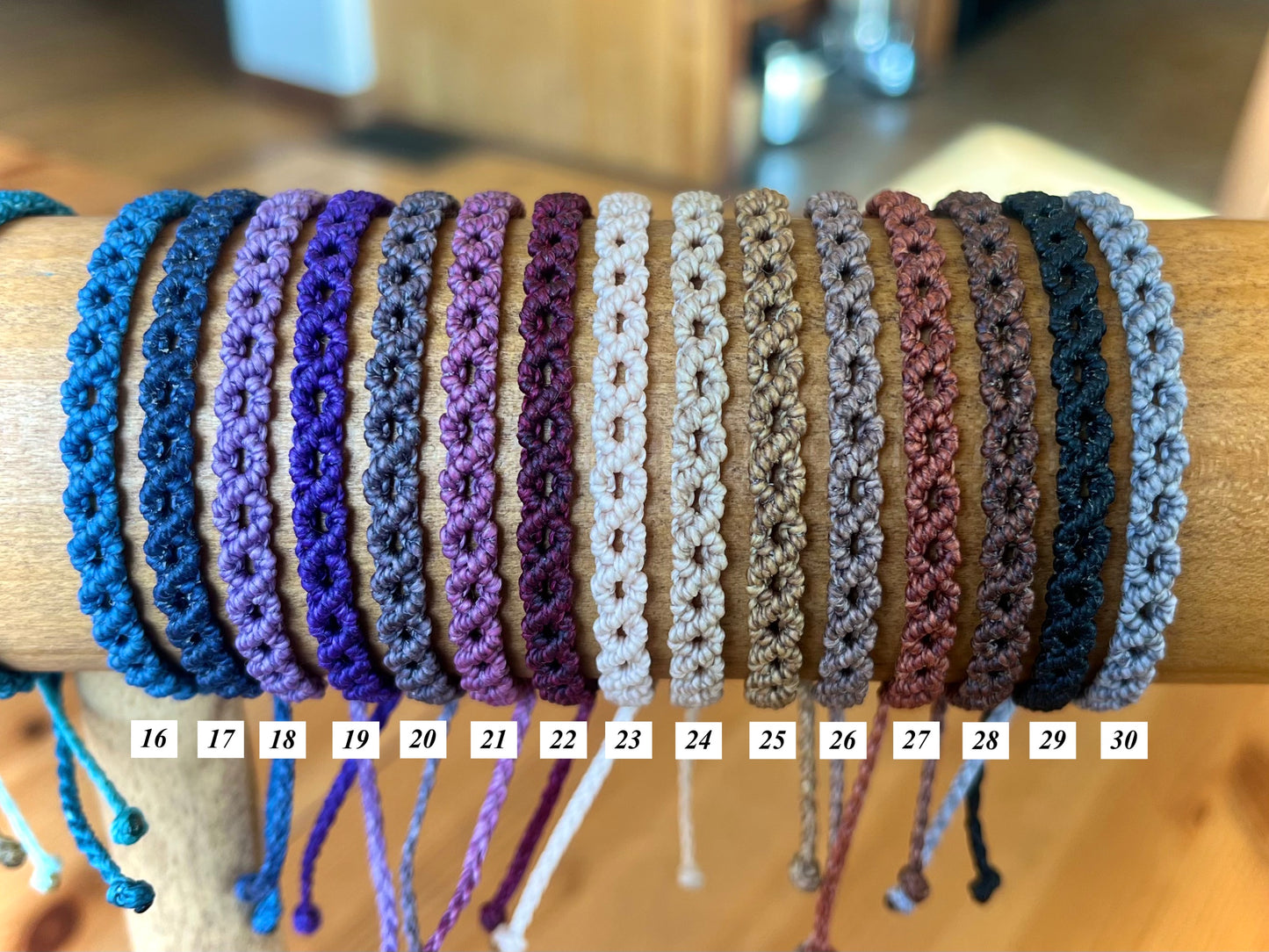 Daisy Chain Bracelets
