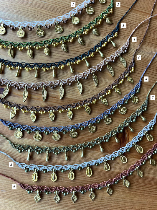 Goddess Anklet ( new colors!! 🌈 )